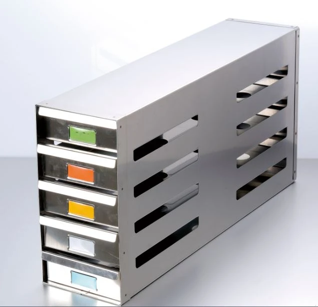 Sliding Drawer Freezer Racks For Laboratory