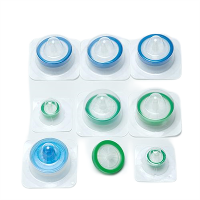 Nepyrogenní 0.22/0,45 μm sterilní filtry pro stříkačky s velikostí pórů