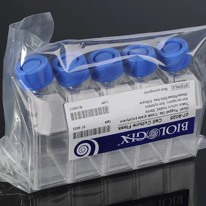 Nové krku Design nepyrogenní necytotoxické buněčné kultury baňka