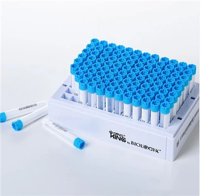 Kryogenní lahvičky standardů SBS – vnější závit